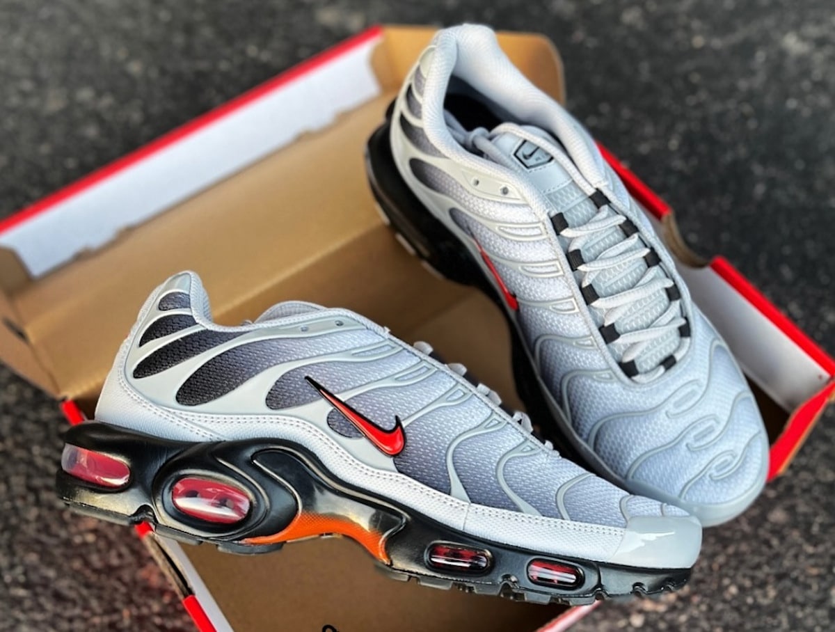 Nike TN Wolf Grey Picante Red ou la trouver N