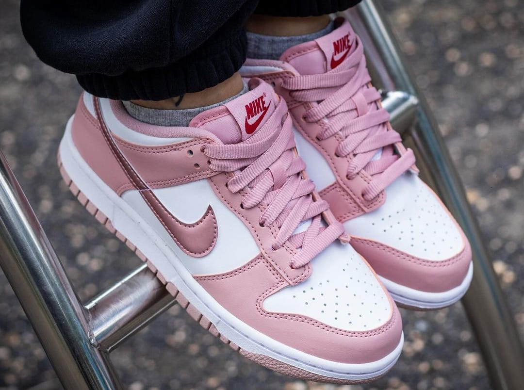 Nike Dunk Low GS Pink Velvet velours rose DO6485-600 (3)