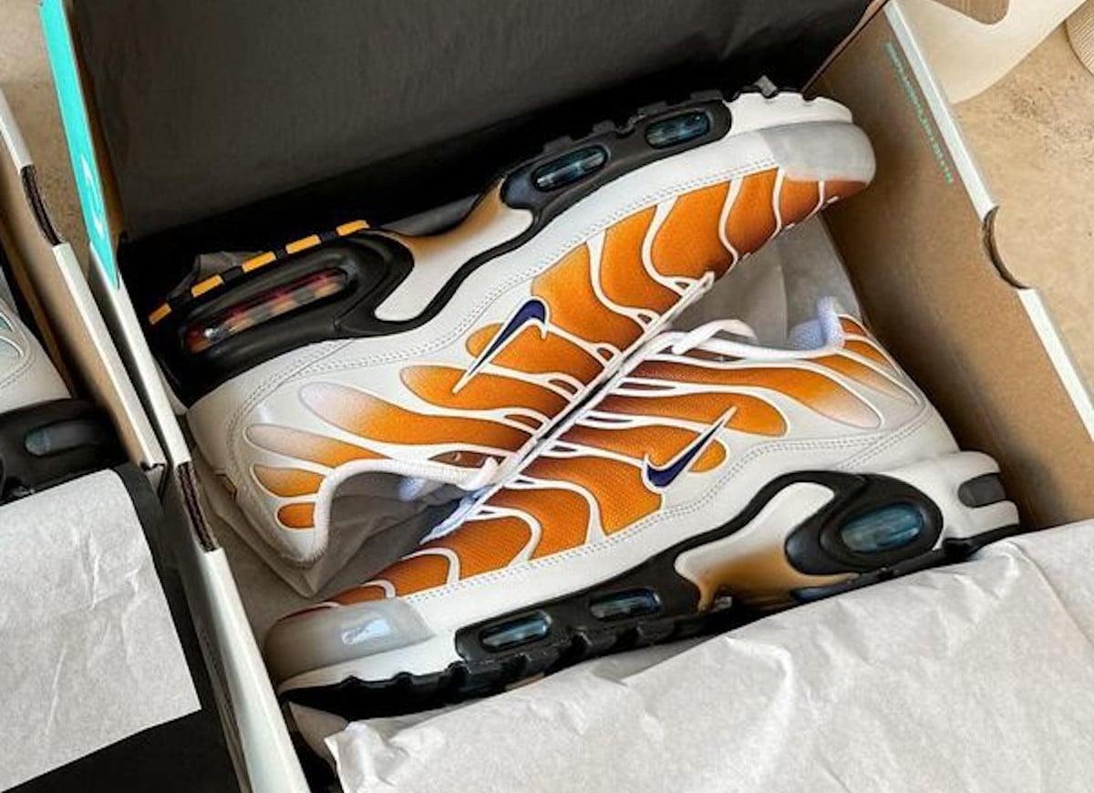 One Block Down x Nike Air Max Plus Cognac dégradé orange marron FZ3308-700 (1)