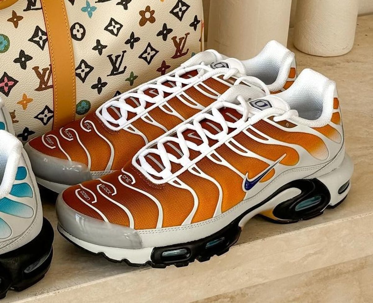 One Block Down x Nike Air Max Plus Cognac dégradé orange marron FZ3308-700 (2)