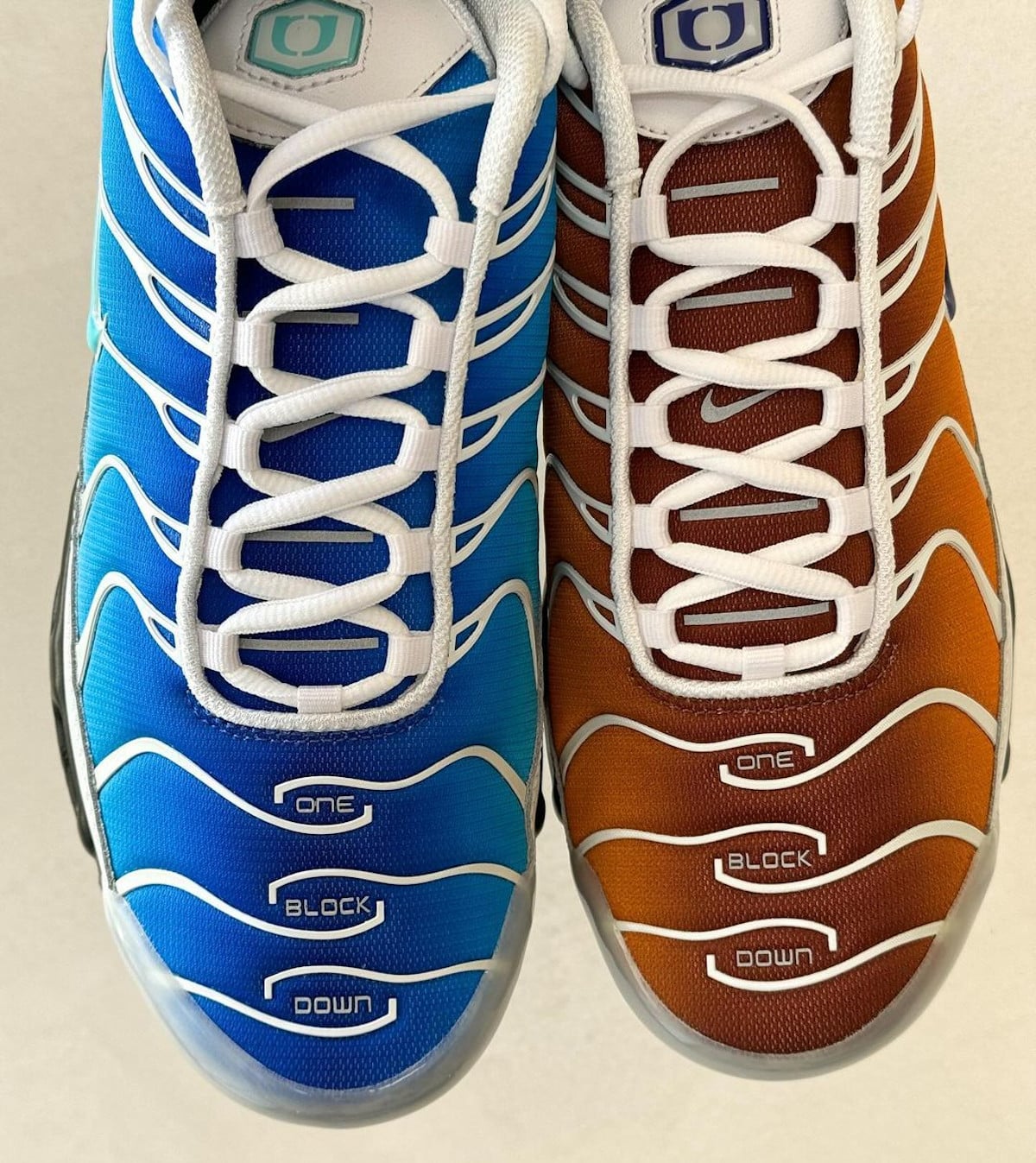 One Block Down x Nike Air Max Plus Cognac dégradé orange marron FZ3308-700 (4)