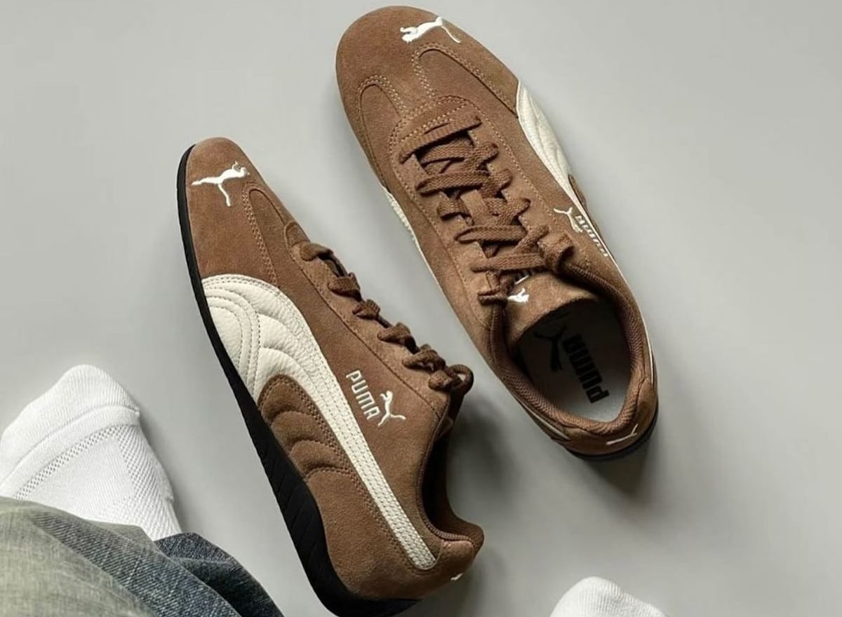 Puma Speedcat en daim marron 398847-02 (2)