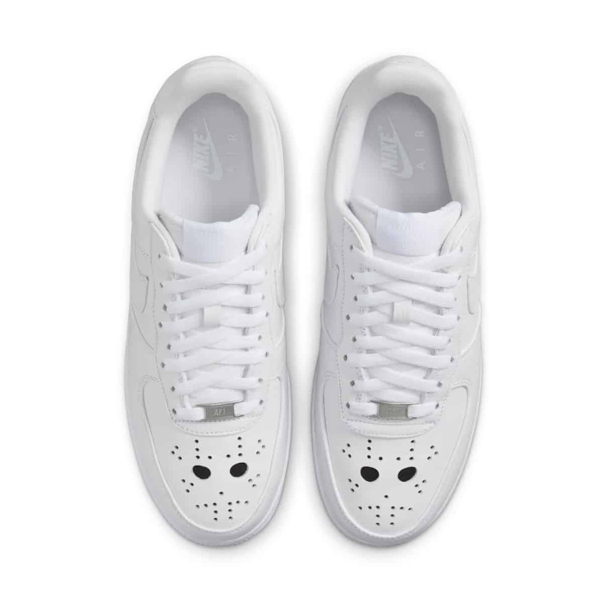 date de sortie Nike Air Force 1 Low White Halloween (Jason Mask) IB4025-100