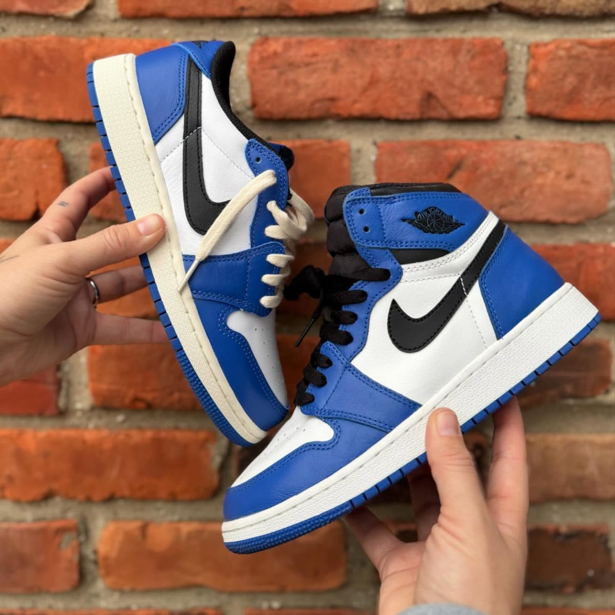 Air Jordan 1 Low Game Royal 2024 vs Air Jordan 1 High Retro Royal Blue 2018