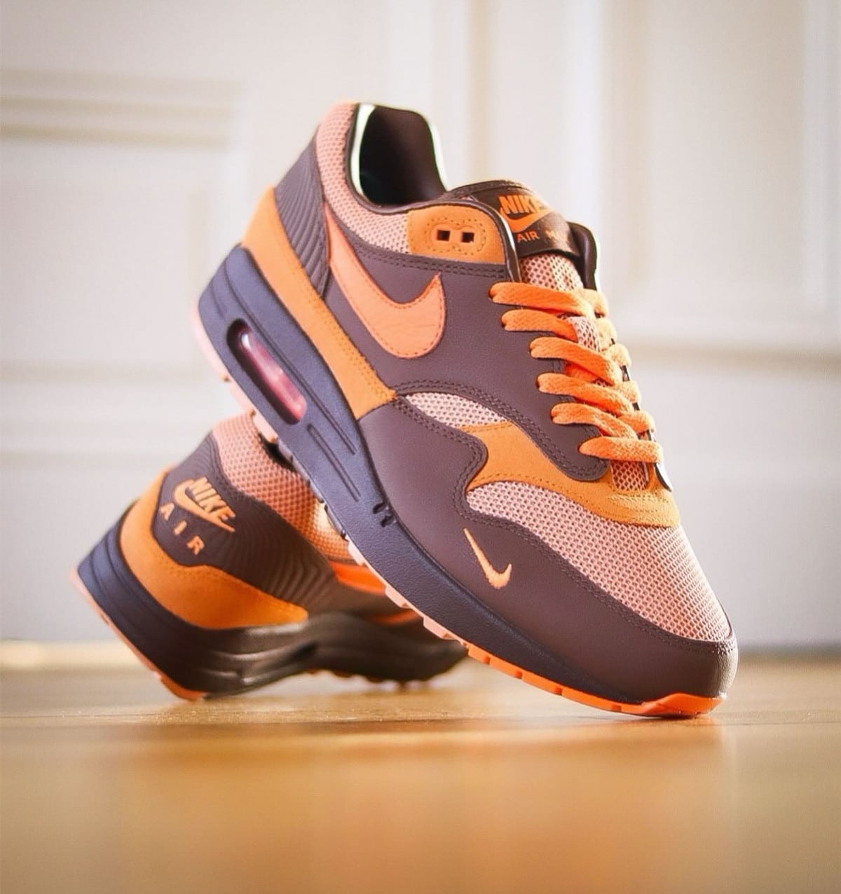 Nike Air Max 1 Cacao Wow Bright Mandarin Amber Brown Monarch-Earth (1)