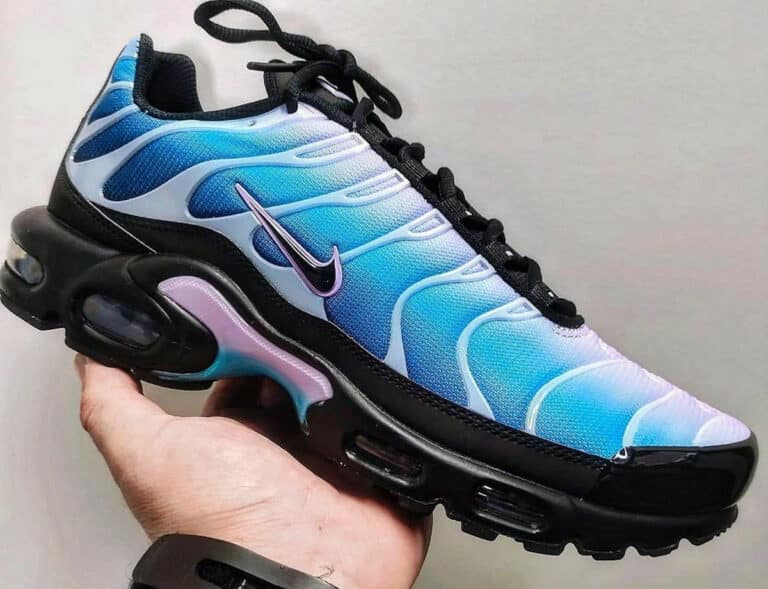 Nike Air Max Plus dégradé bleu et violet clair HV2510-001 (1)