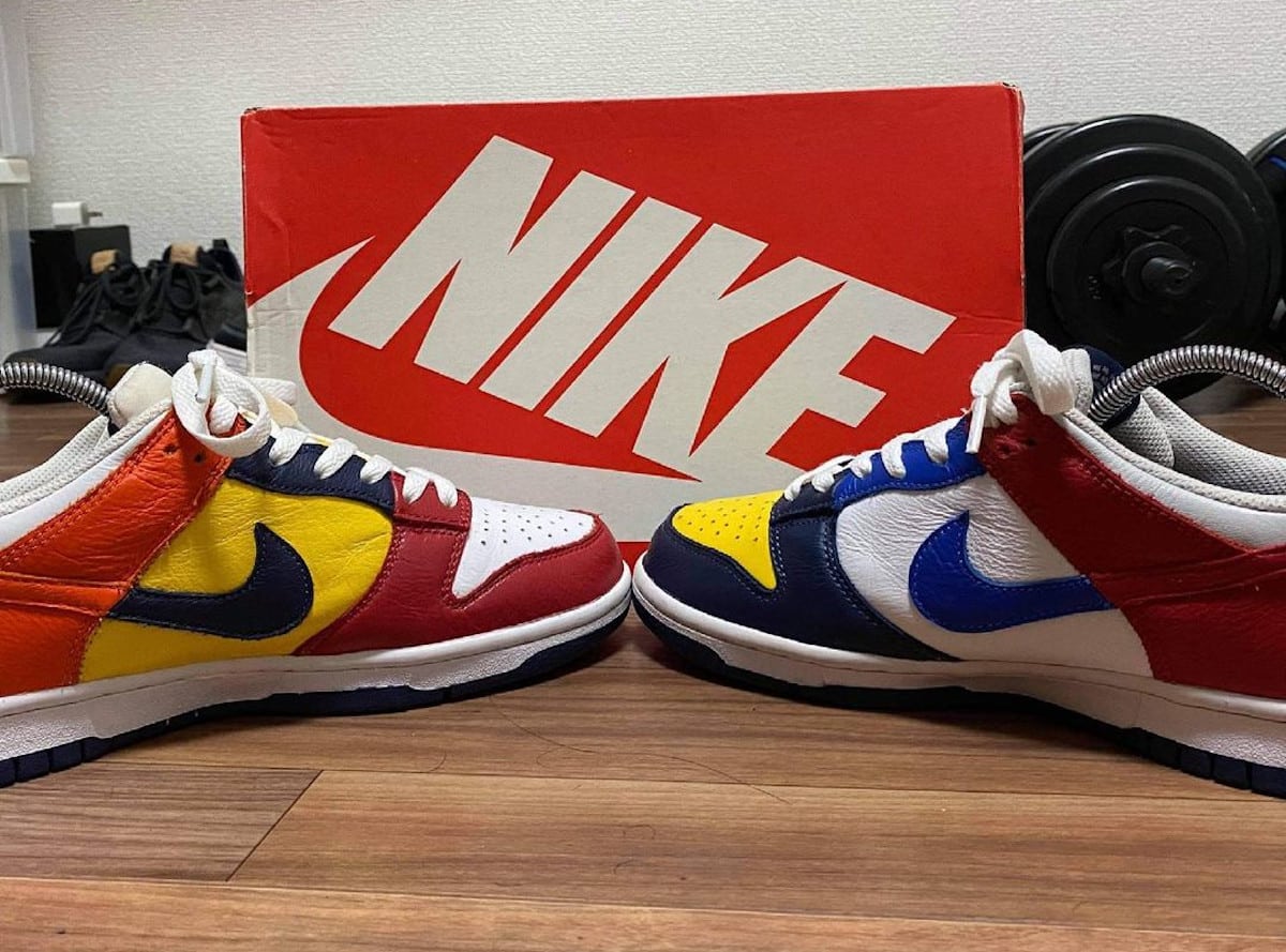 Nike Dunk Low multicolore IB2051-400 (3)