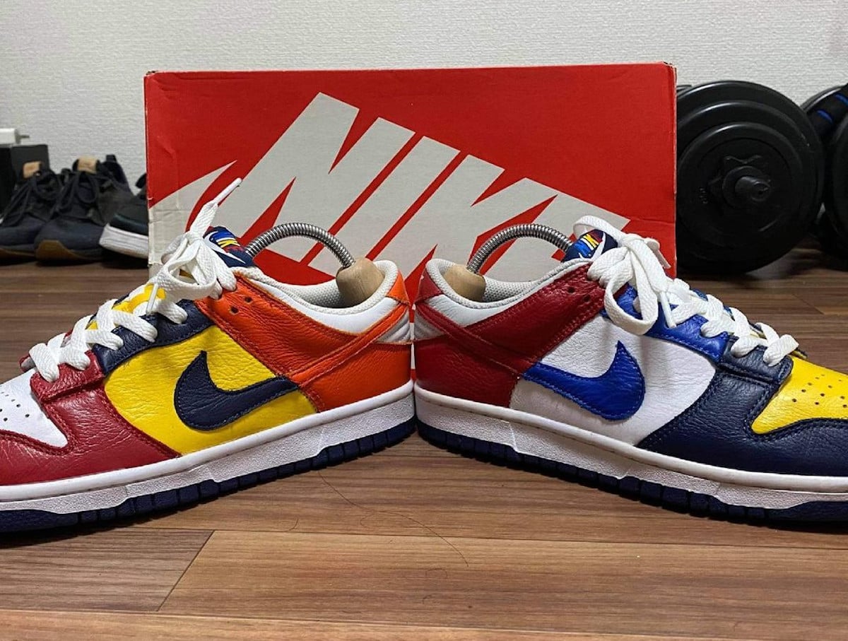 Nike Dunk Low multicolore IB2051-400 (6)