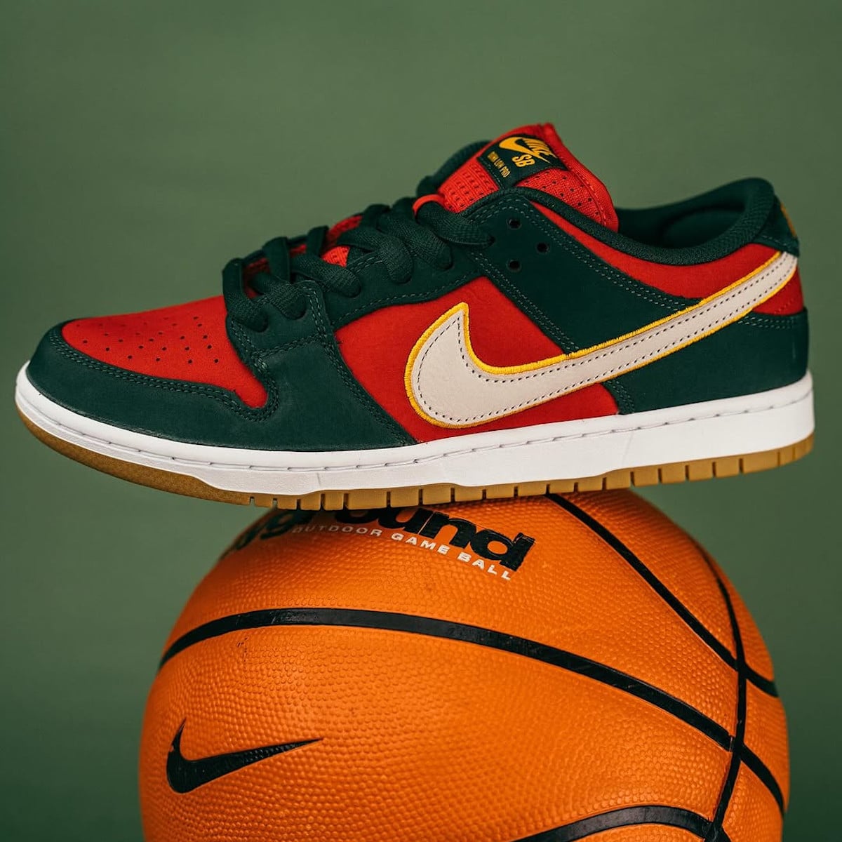 Nike SB Dunk Low Supersonic Seattle FZ1287-300