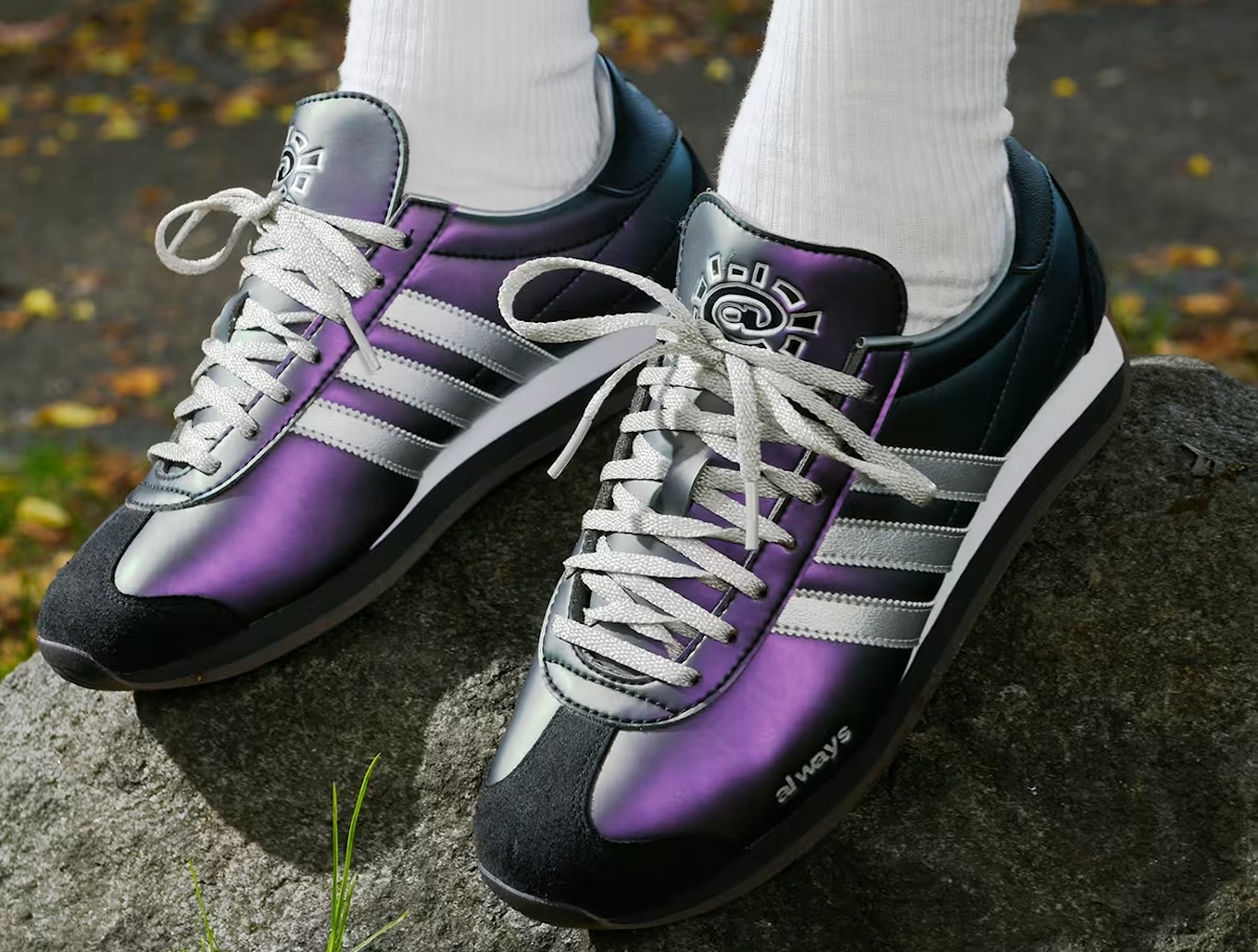 adidas Country irisée violette on feet JH9100 (2)