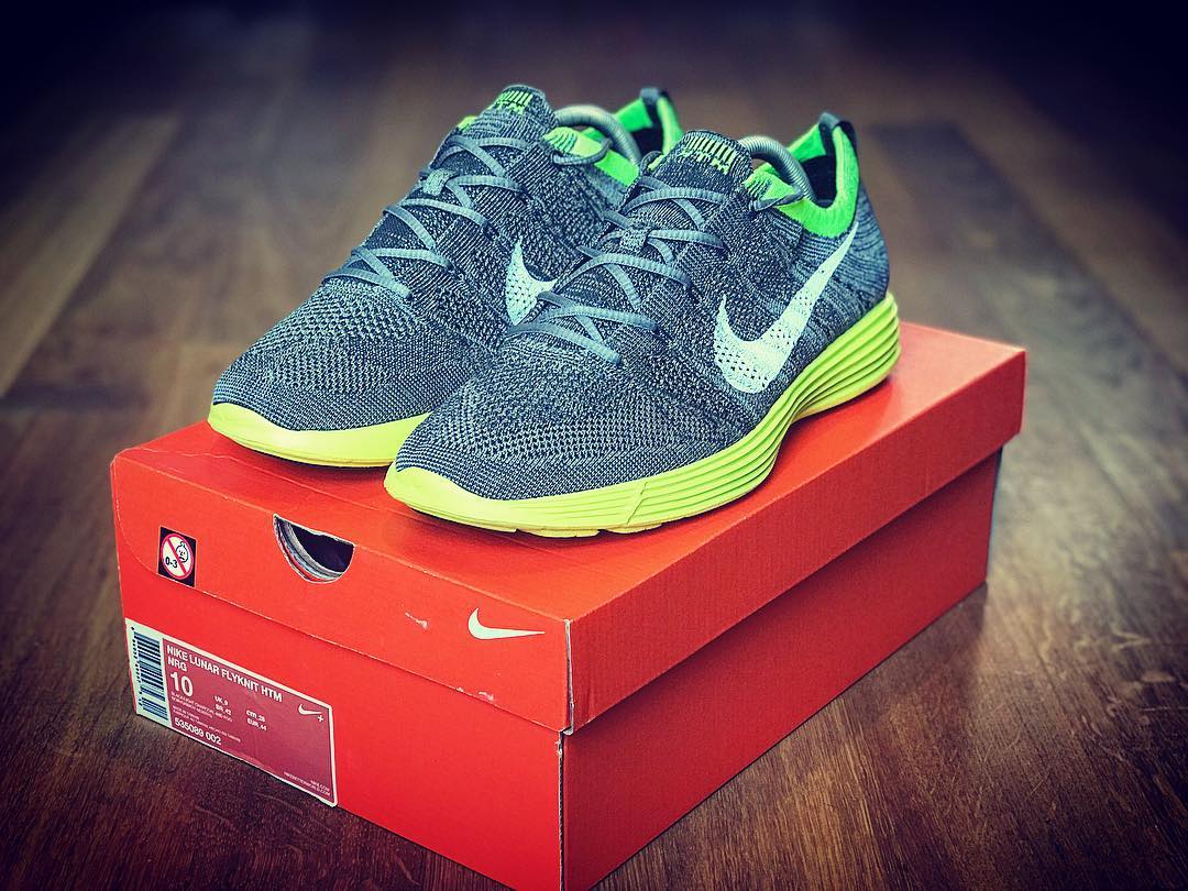 2012 Nike Lunar Flyknit HTM Light Charcoal Volt @mark_n_klamotte