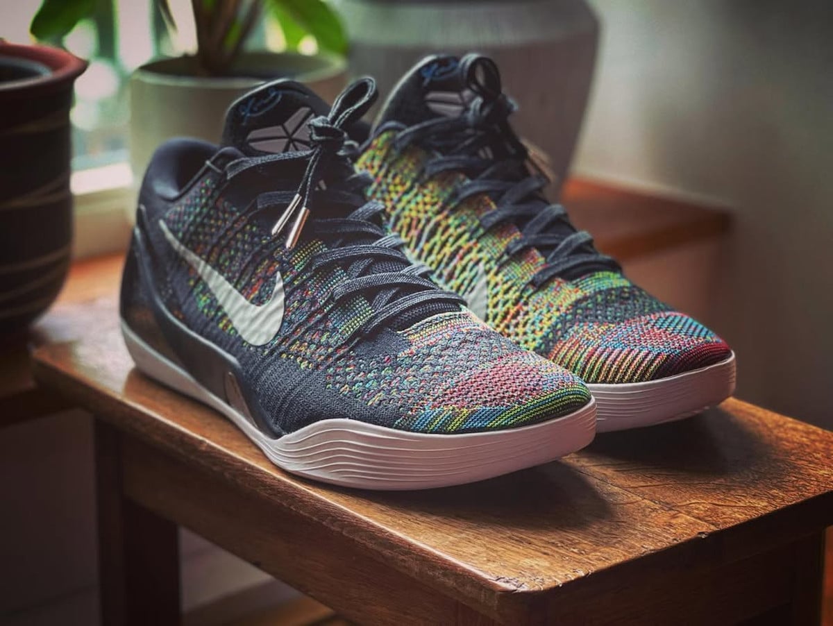 2014 Nike Kobe 9 HTM Black Multicolor Stadium Milano @mark_n_klamotte (couv)