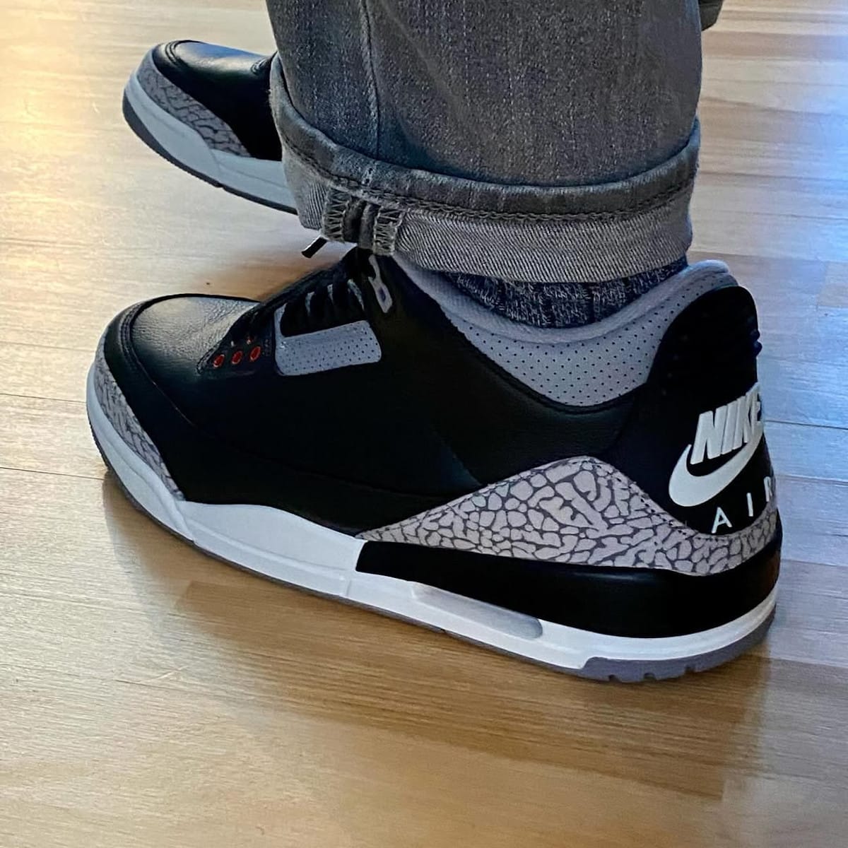 Air Jordan 3 Retro Black Cement 2024 @marshgotkicks