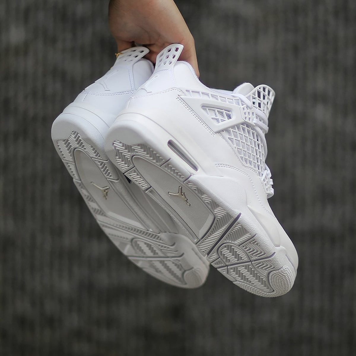 Air Jordan 4 Net Triple White FN7251-107