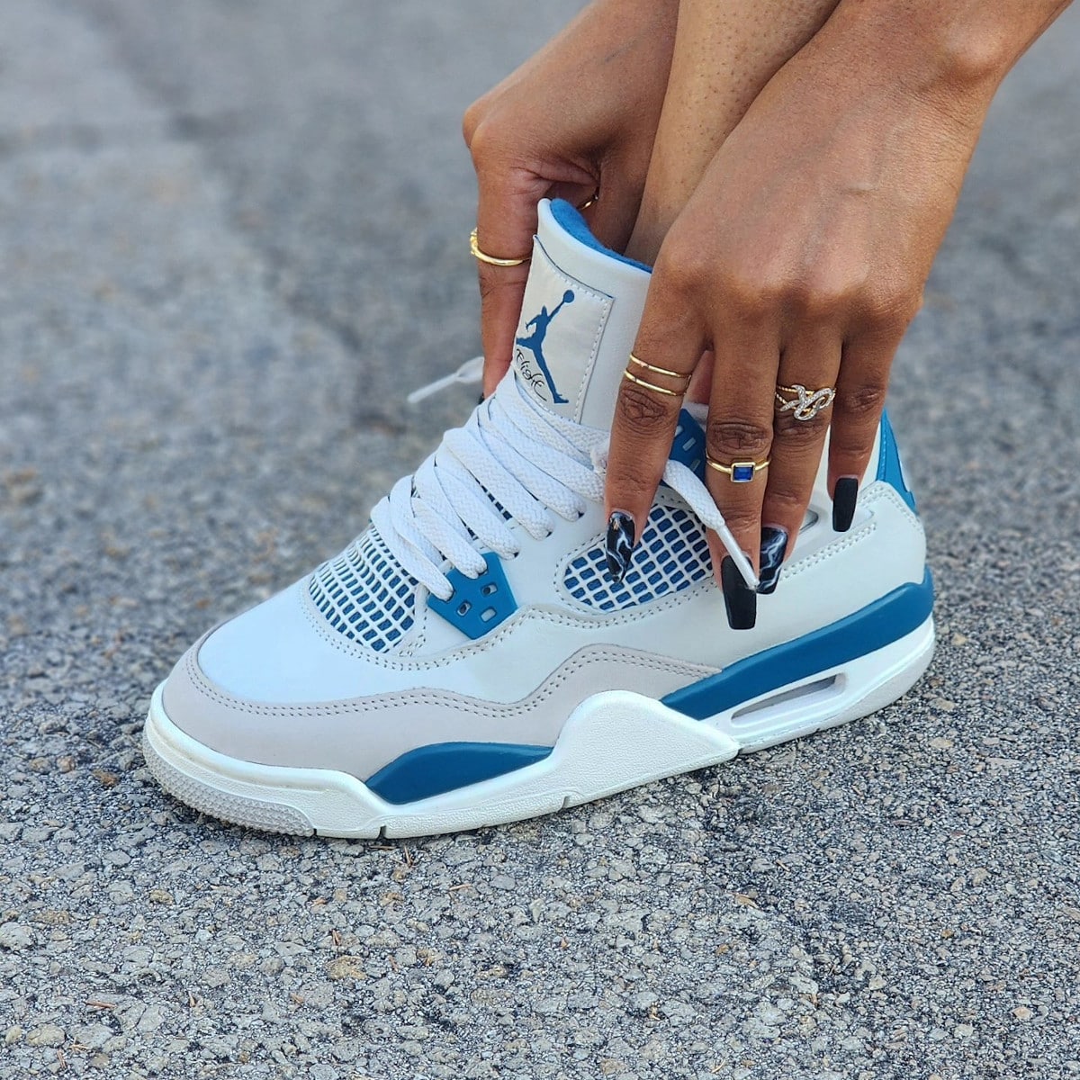 Air Jordan 4 Retro Military Blue 2024 @key2ursole