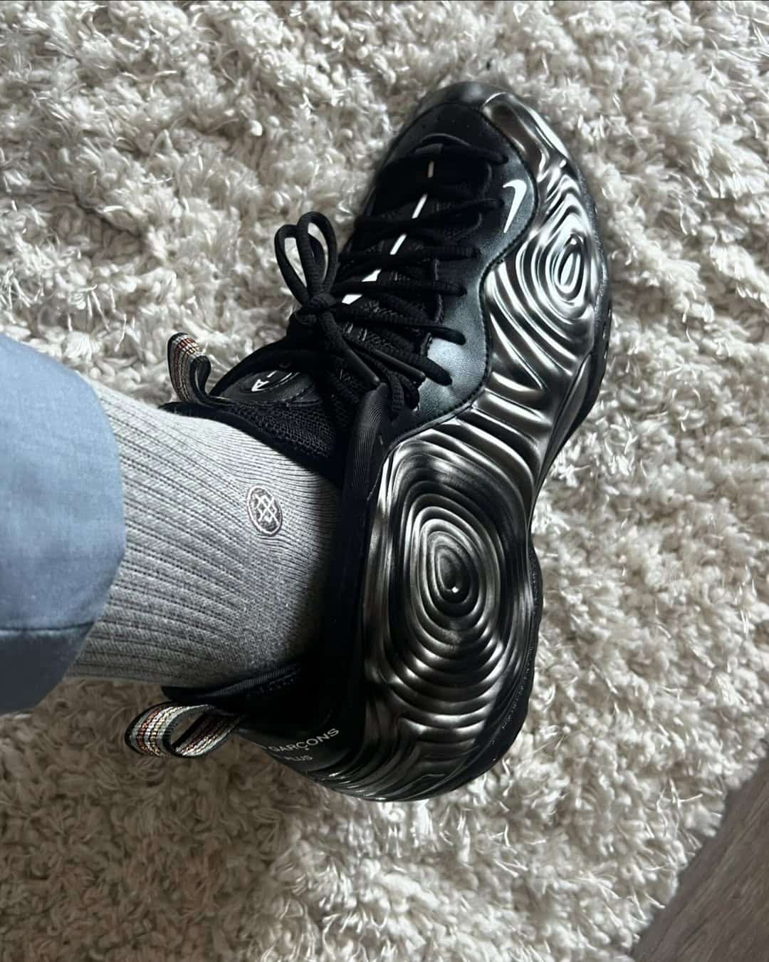 Comme des Garçons x Nike Air Foamposite Olympics @na_makane_