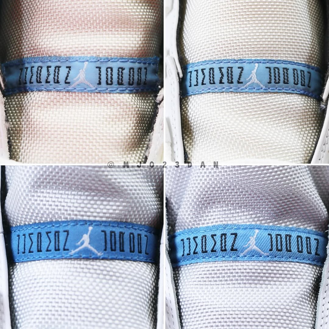 Comparatif Air Jordan 11 Columbia vs Jordan 11 Legend Blue (5)