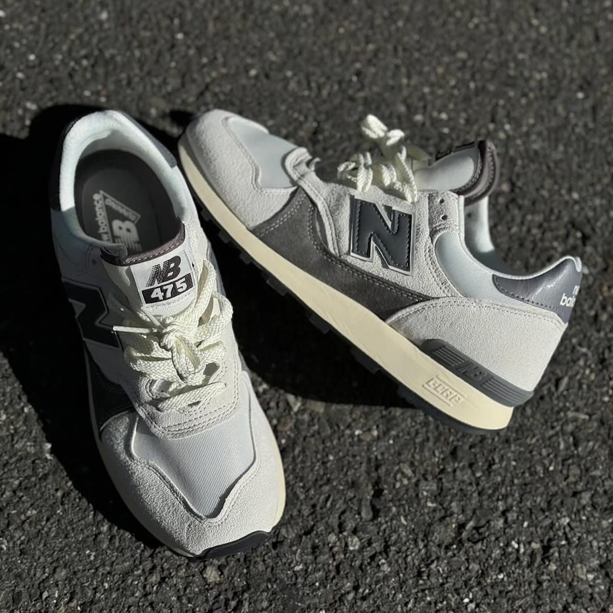 New Balance 475 blanc cassé blanche et grise M475VTA (1)