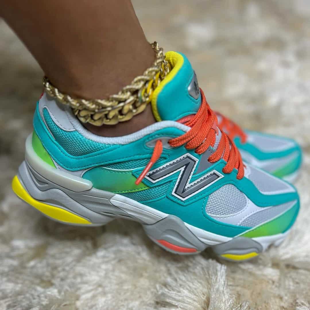 New Balance 9060 Cyan Burst DTLR Exclusive @deesneakerfreak