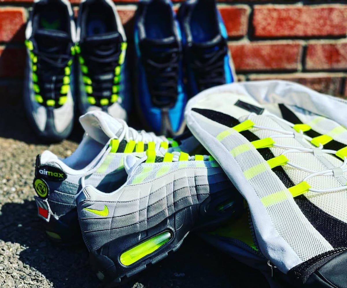 Nike Air Max 95 Stash vs Air Max 95 OG Neon