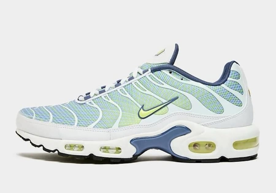 Nike Air Max Plus quadrillée Pebble Grey Lime (2)