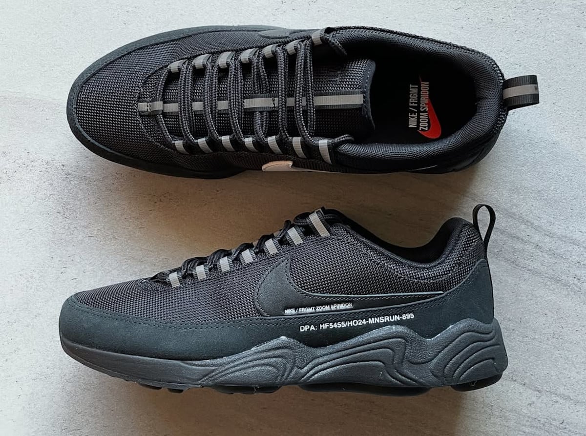 Nike Air Zoom Spiridon x Fragment Black HF5455-001 (couv)