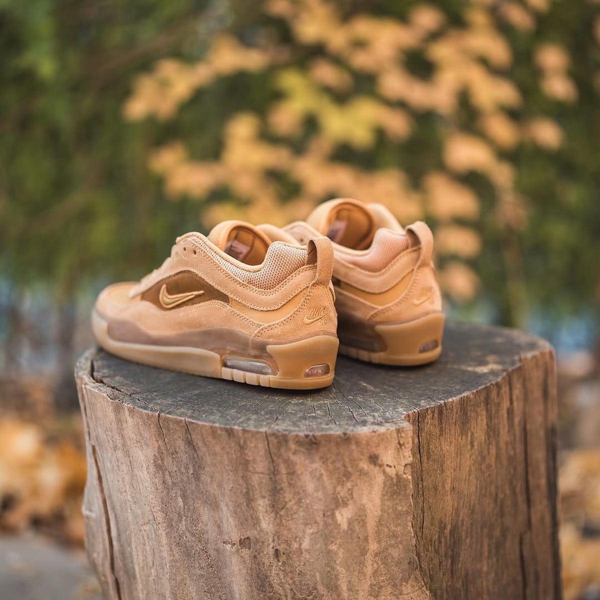 Nike SB Air Max Ishod 2 Flax Wheat beige doré FB2393-200 (4)