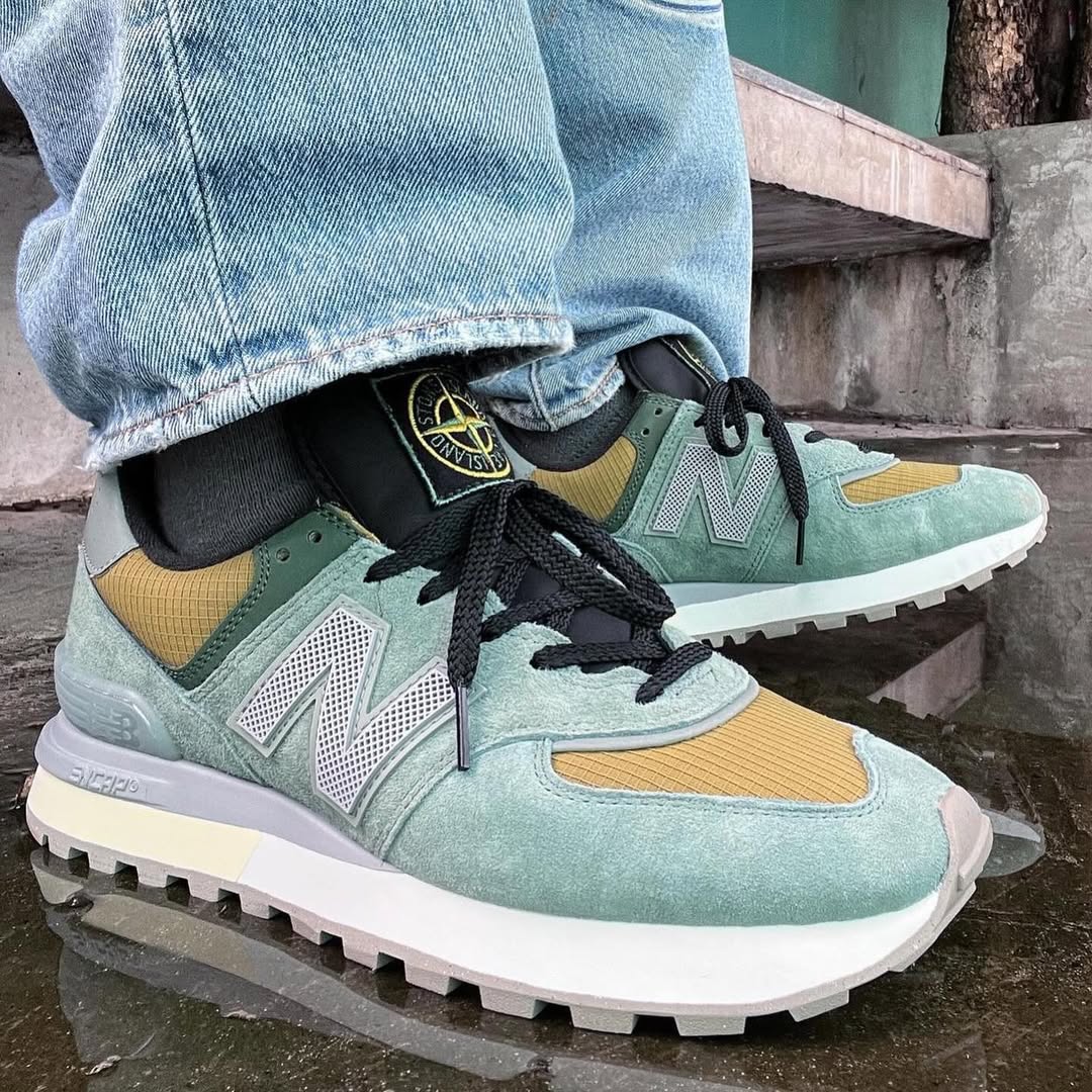 Stone Island x New Balance 574 @changekie