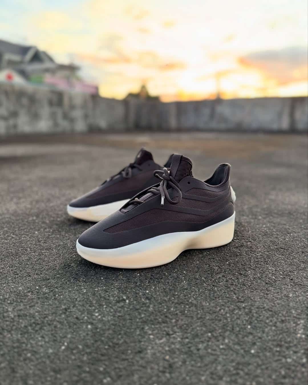 adidas x Fear of God Athletics II Basketball Low Night Brown @alfonsossp