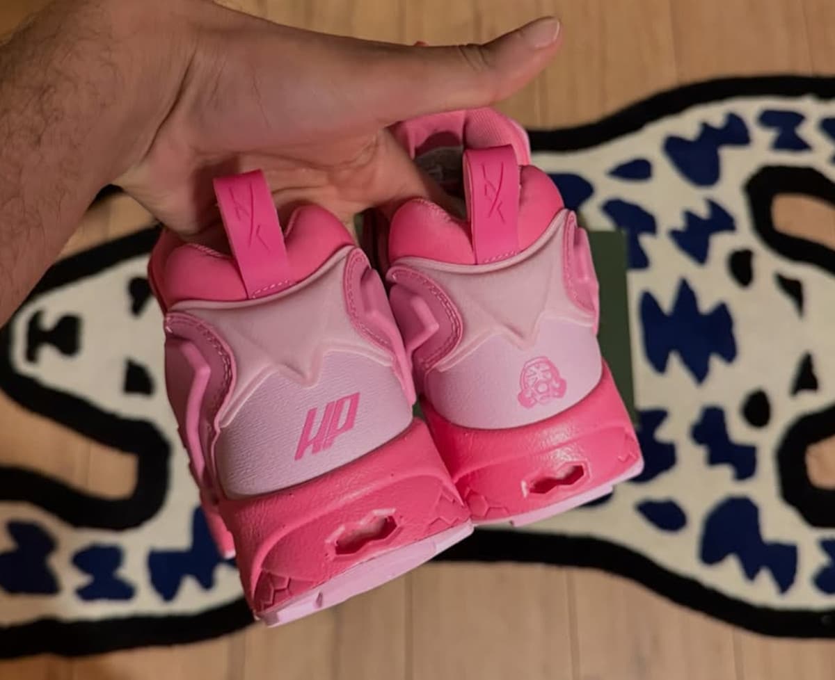 HP x FP x Reebok Instapump Fury Pink rose F&F (3)