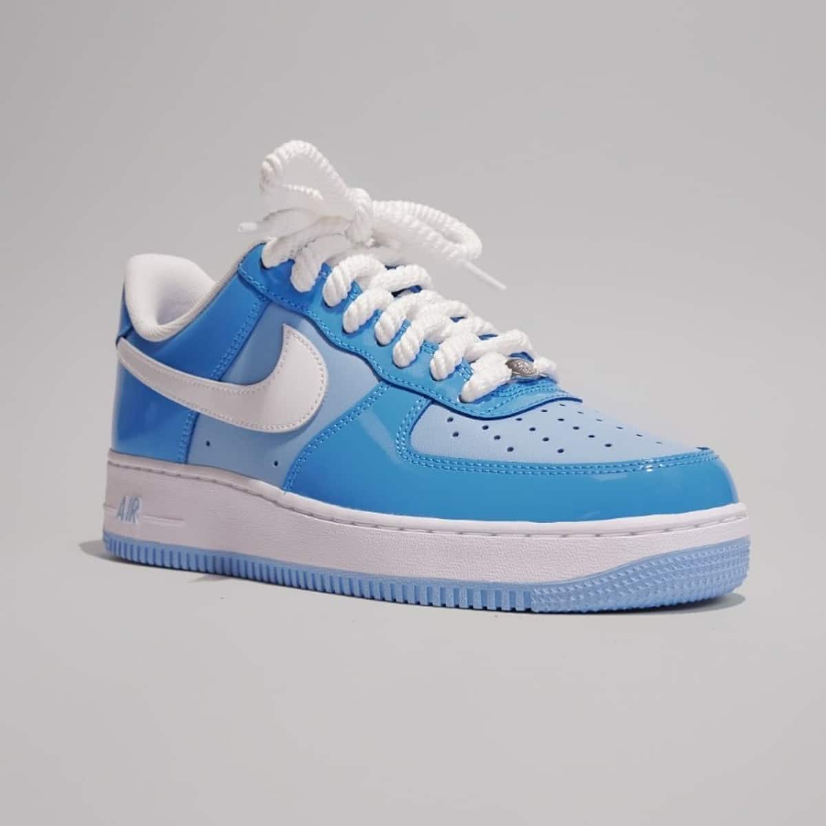 Nike Air Force 1 Low Psychic Blue Patent HV9405 400