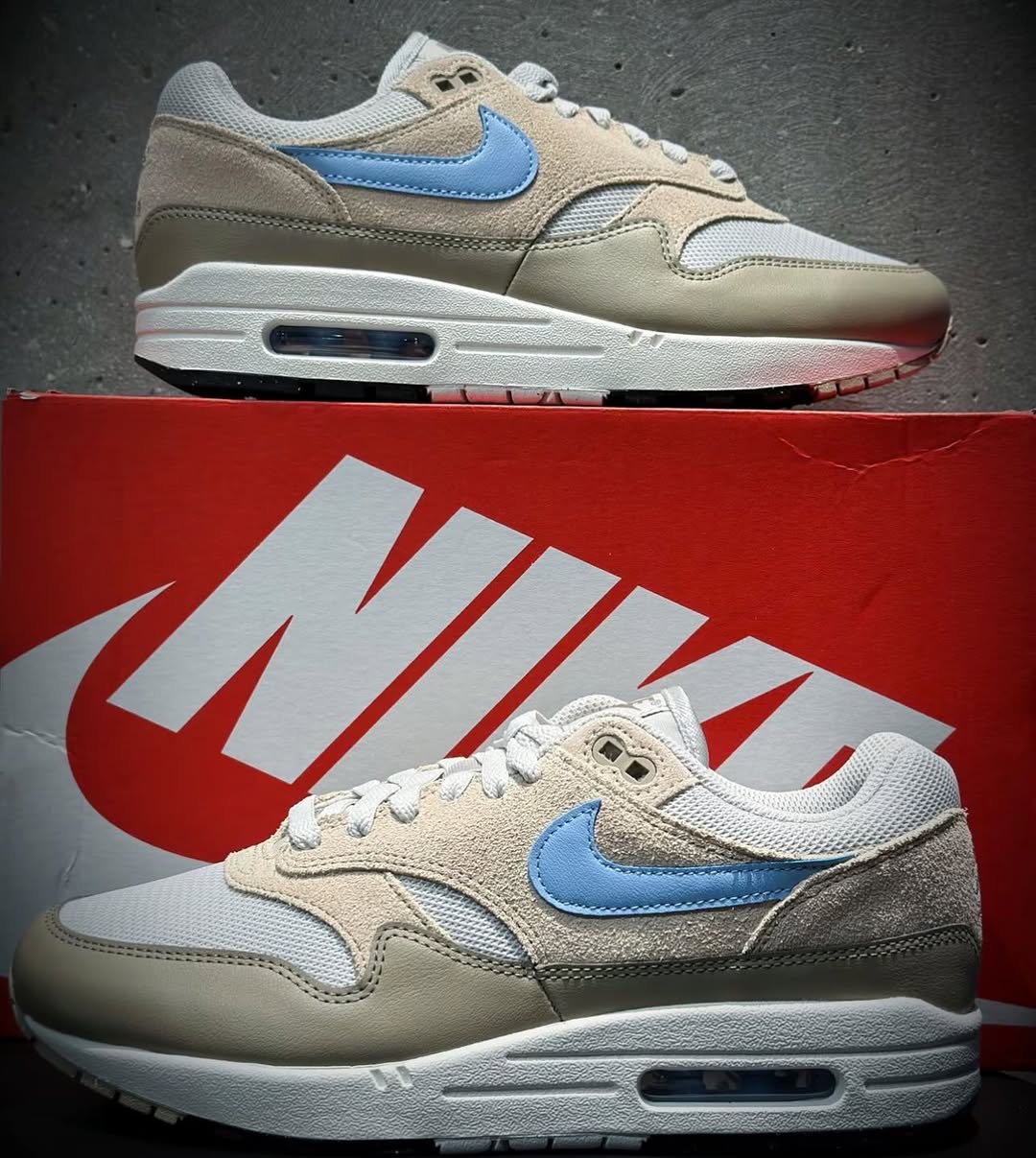 Nike Air Max 1 Light Bone Psychic Blue FZ5808-009 (2)