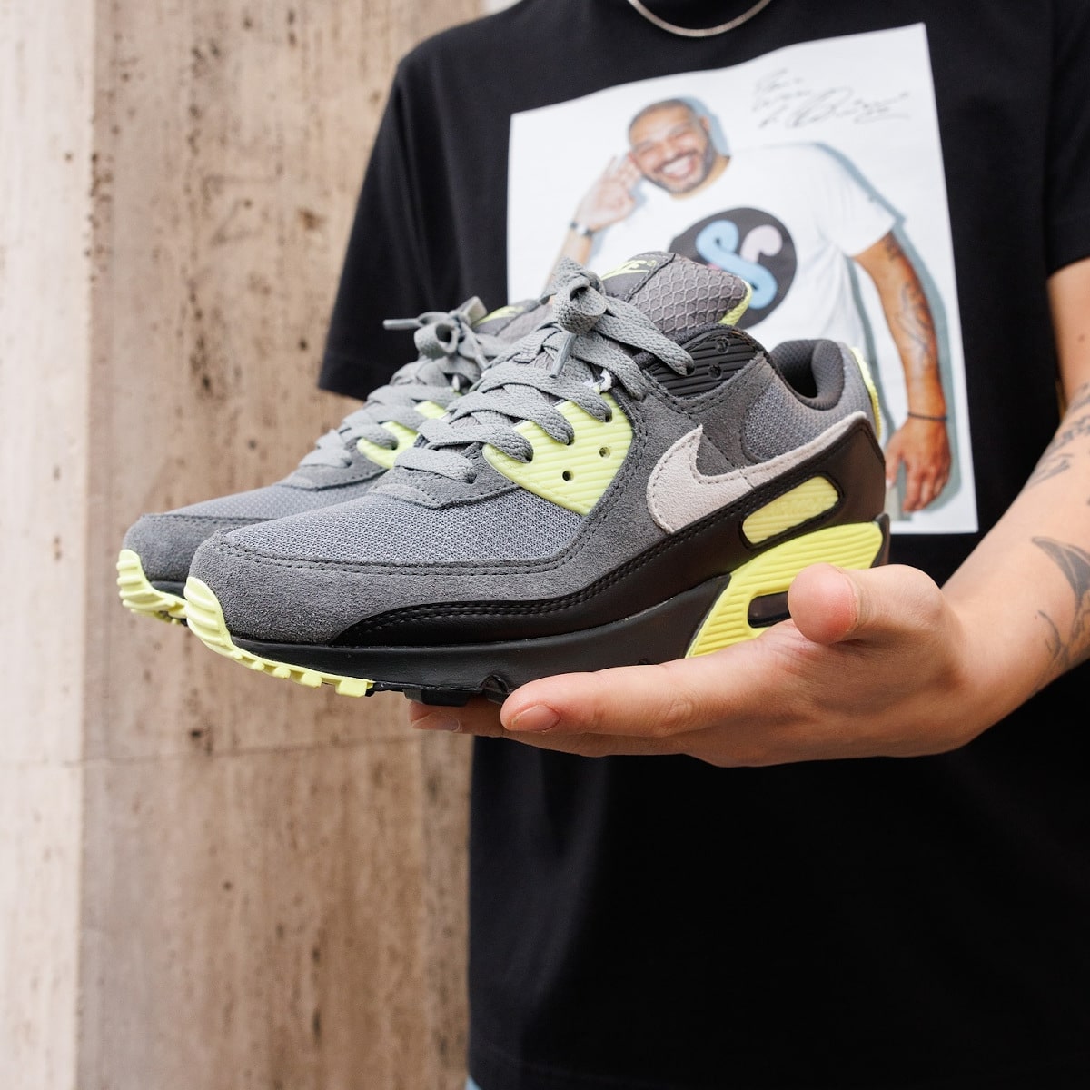 Nike Air Max 90 Smoke Grey Light Lemon Twist DM0029-012 (3)