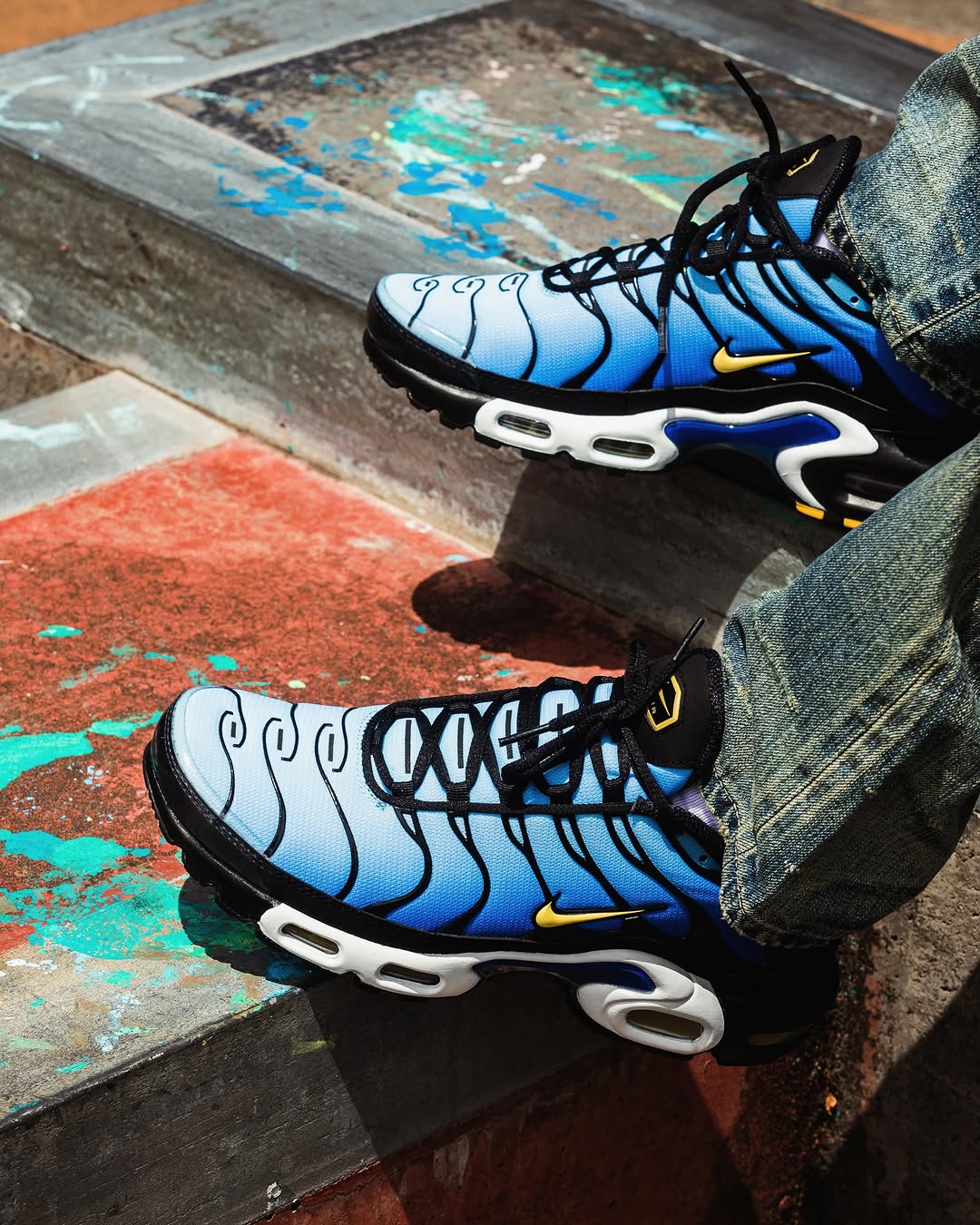 Nike Air Max Plus Hyper Blue 2025 dégradé bleu DX0755-001 (2)