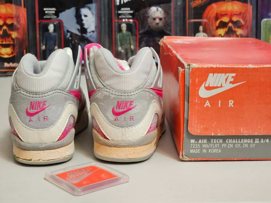 Nike Air Tech Challenge 2 Racer Pink 1990 made in Korea (2)