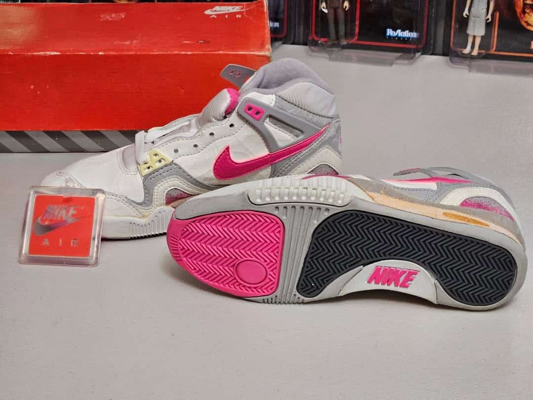 Nike Air Tech Challenge 2 Racer Pink 1990 made in Korea (4)