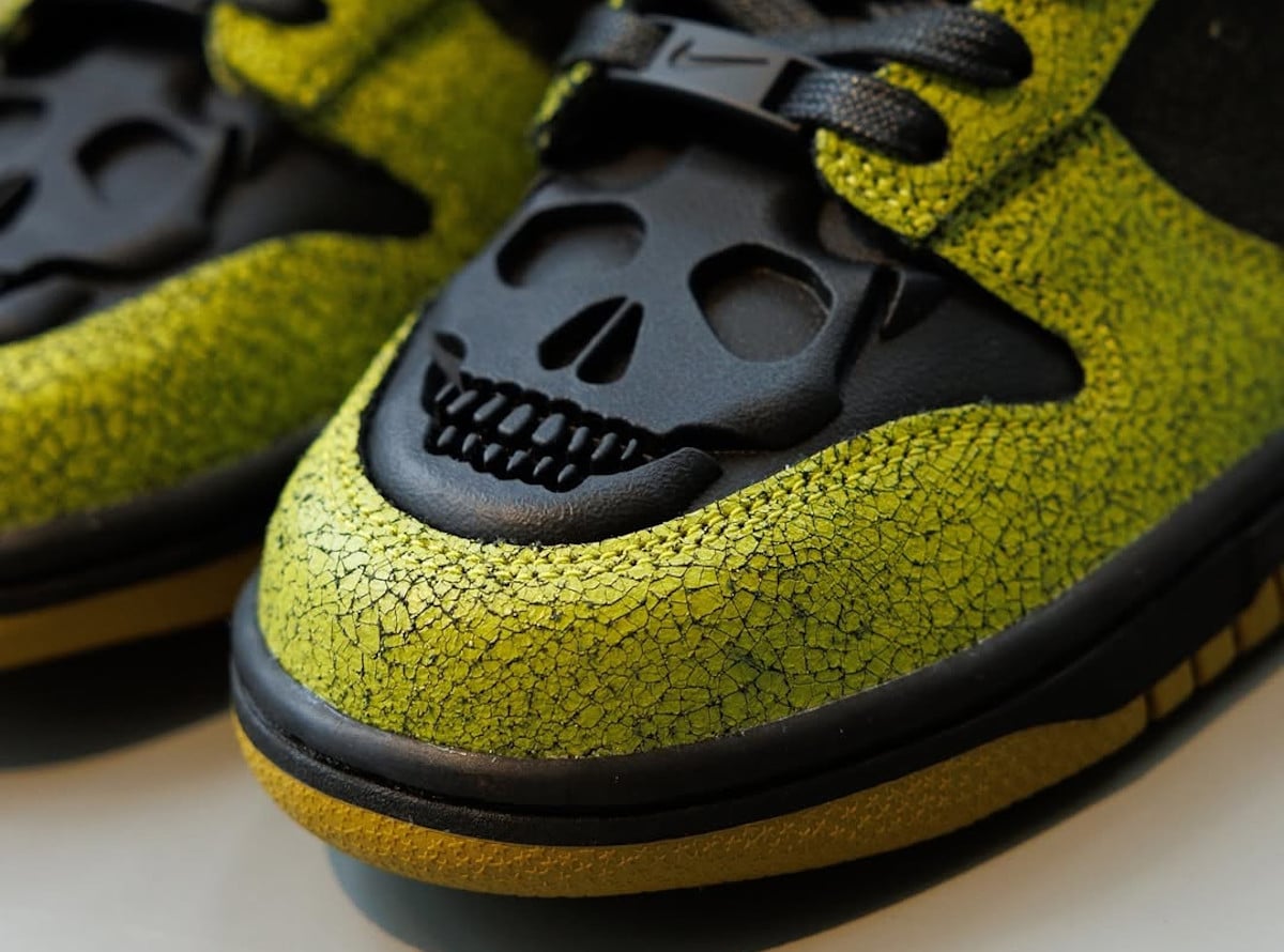 Nike Dunk Low Halloween Skull crane moulé HV6103-300 (couv)