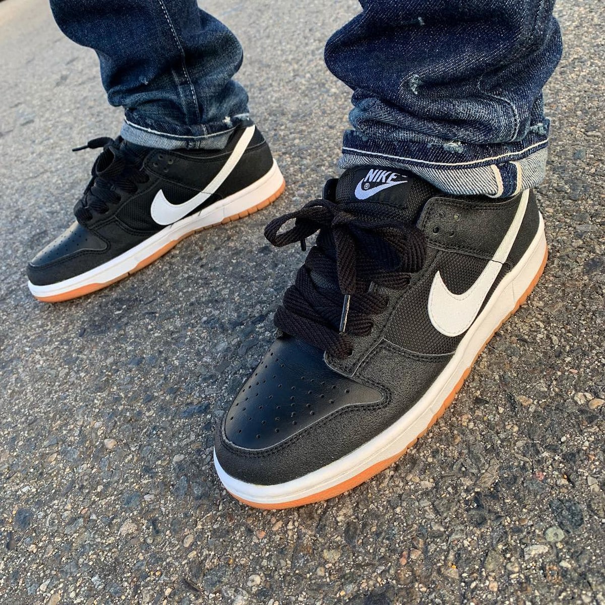 Nike Dunk Low Pro B Gridtape Black Gum @sk8thegr8