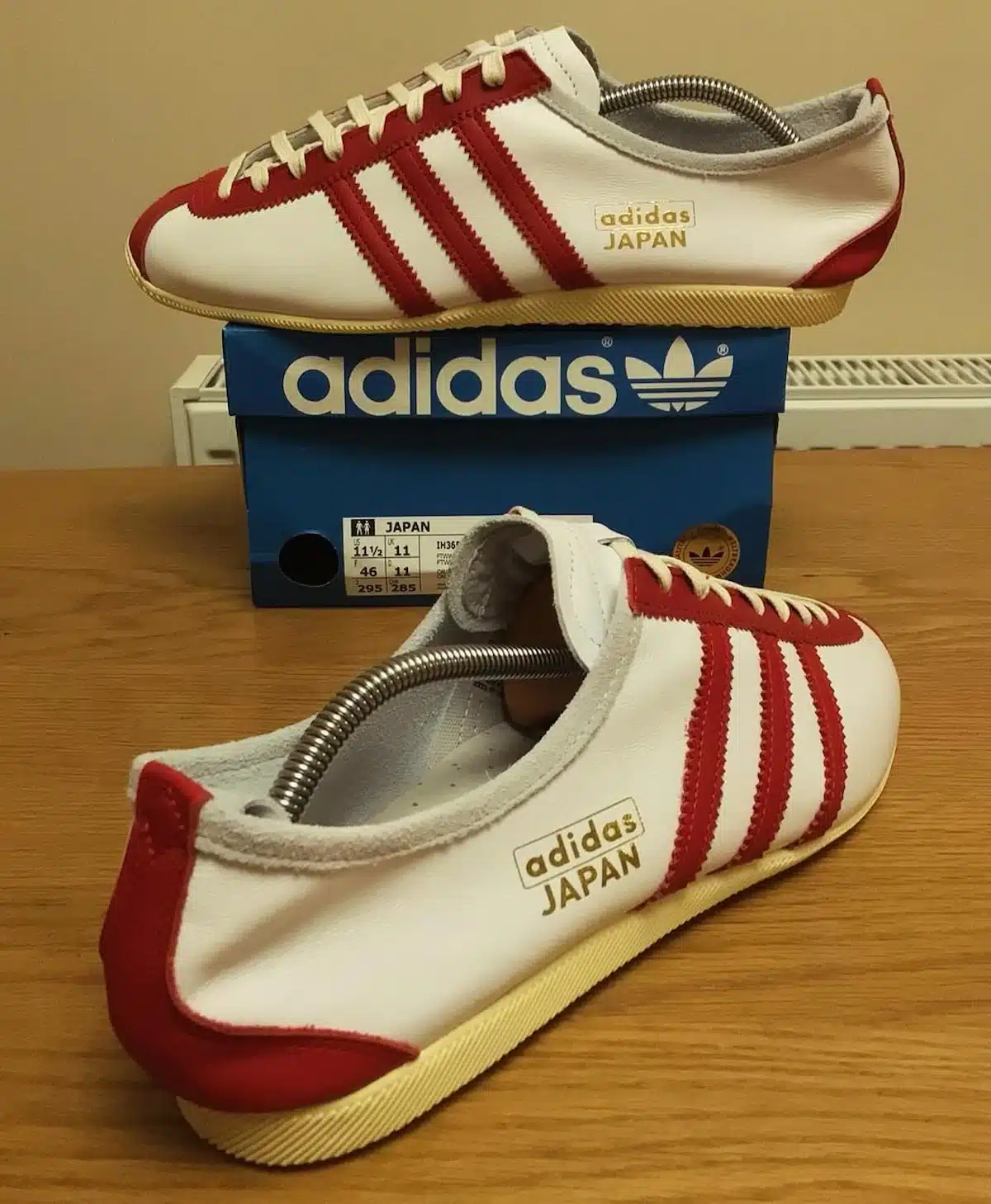 adidas Japan Cloud White Power Red blanche et rouge IH3659 (5)