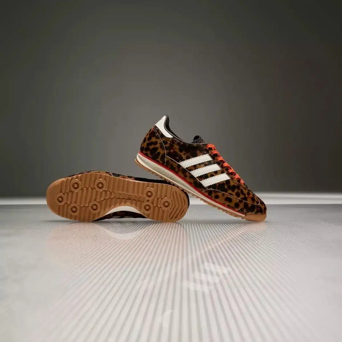 adidas SL 72 OG Leopard Pack Brown Orange JI0189 (2)