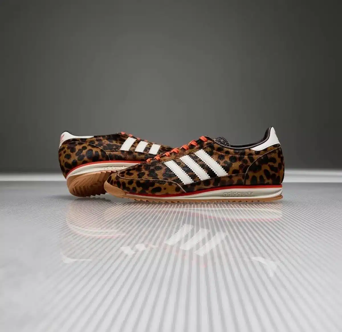 adidas SL 72 OG Leopard Pack Brown Orange JI0189 (3)