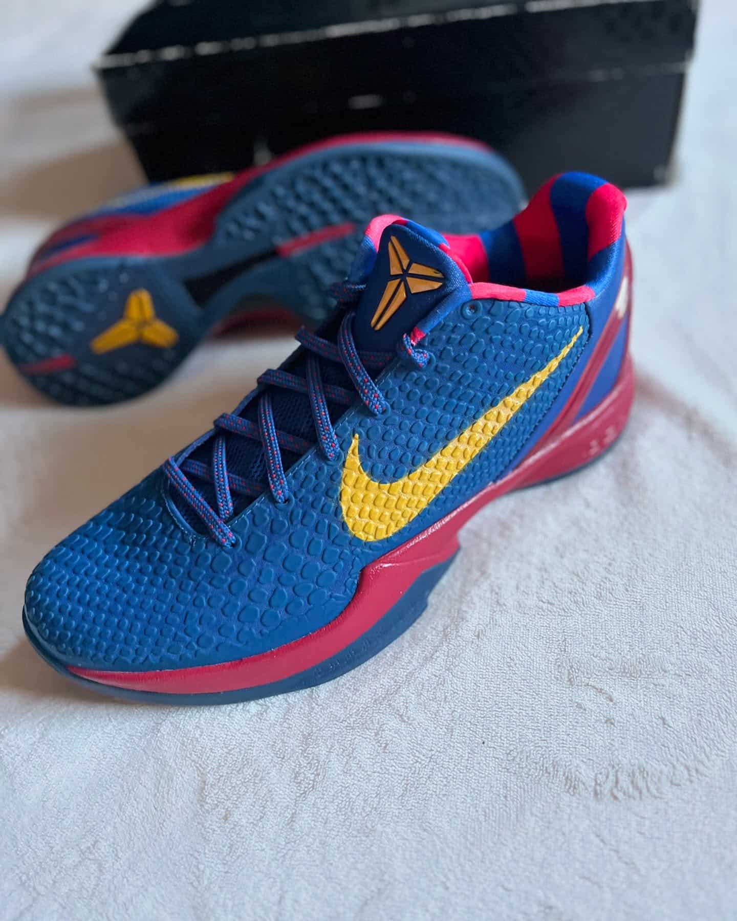 6. Nike Kobe 6 Barcelona Home @mindofmamba