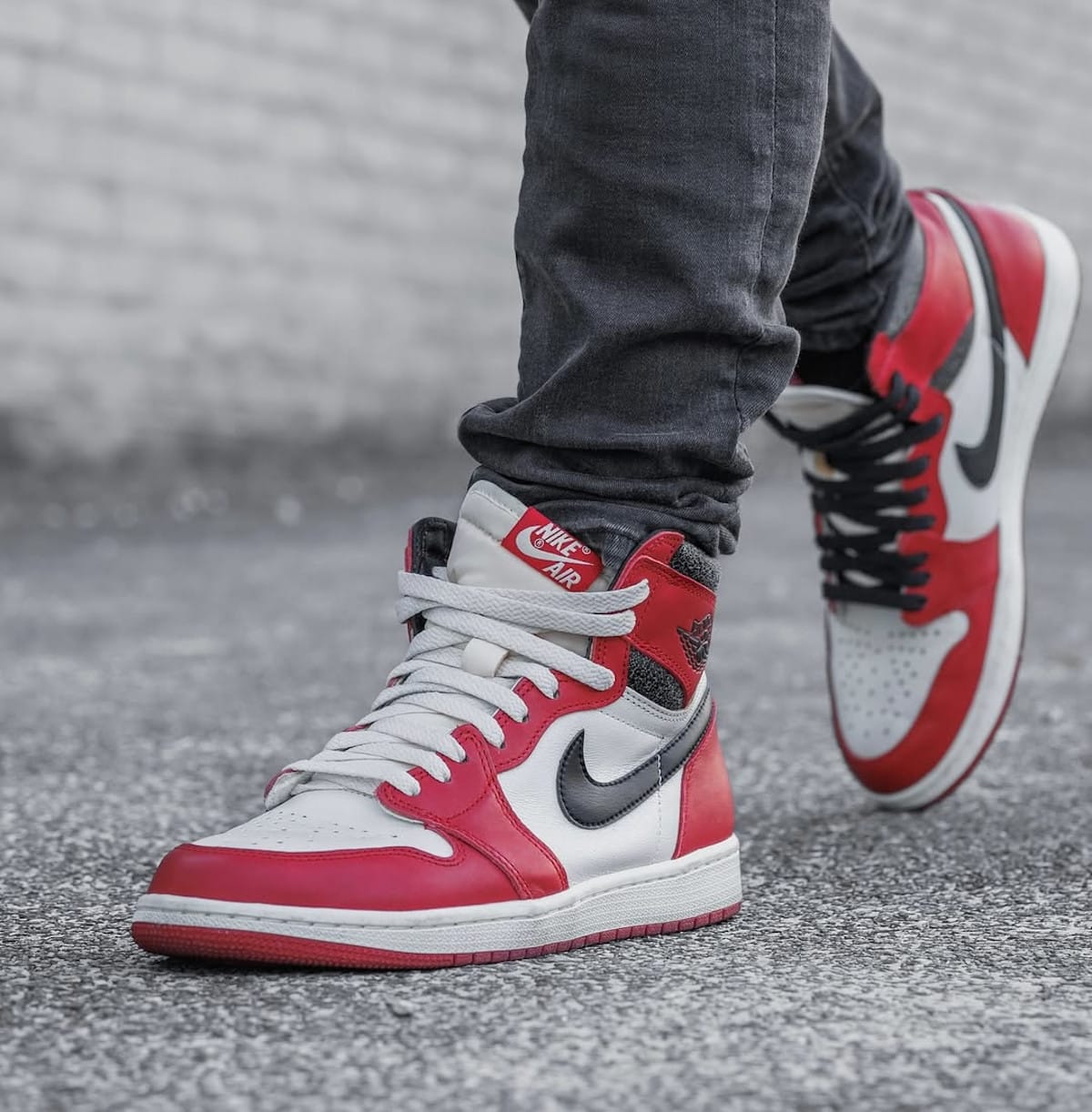 Air Jordan 1 High Chicago Reimagined Lost and Found @gucc3.24.snkrs