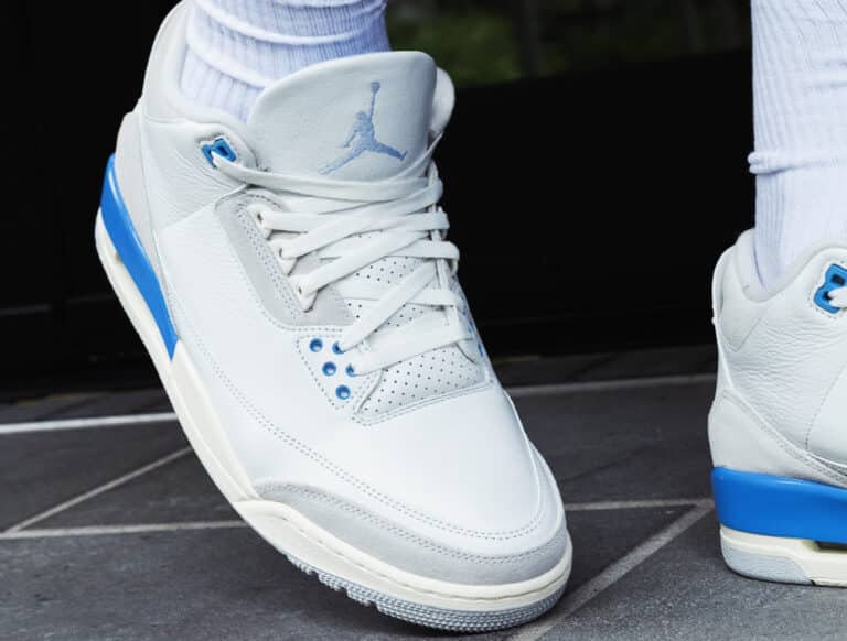 Air Jordan 3 UNC 2025 (couv)