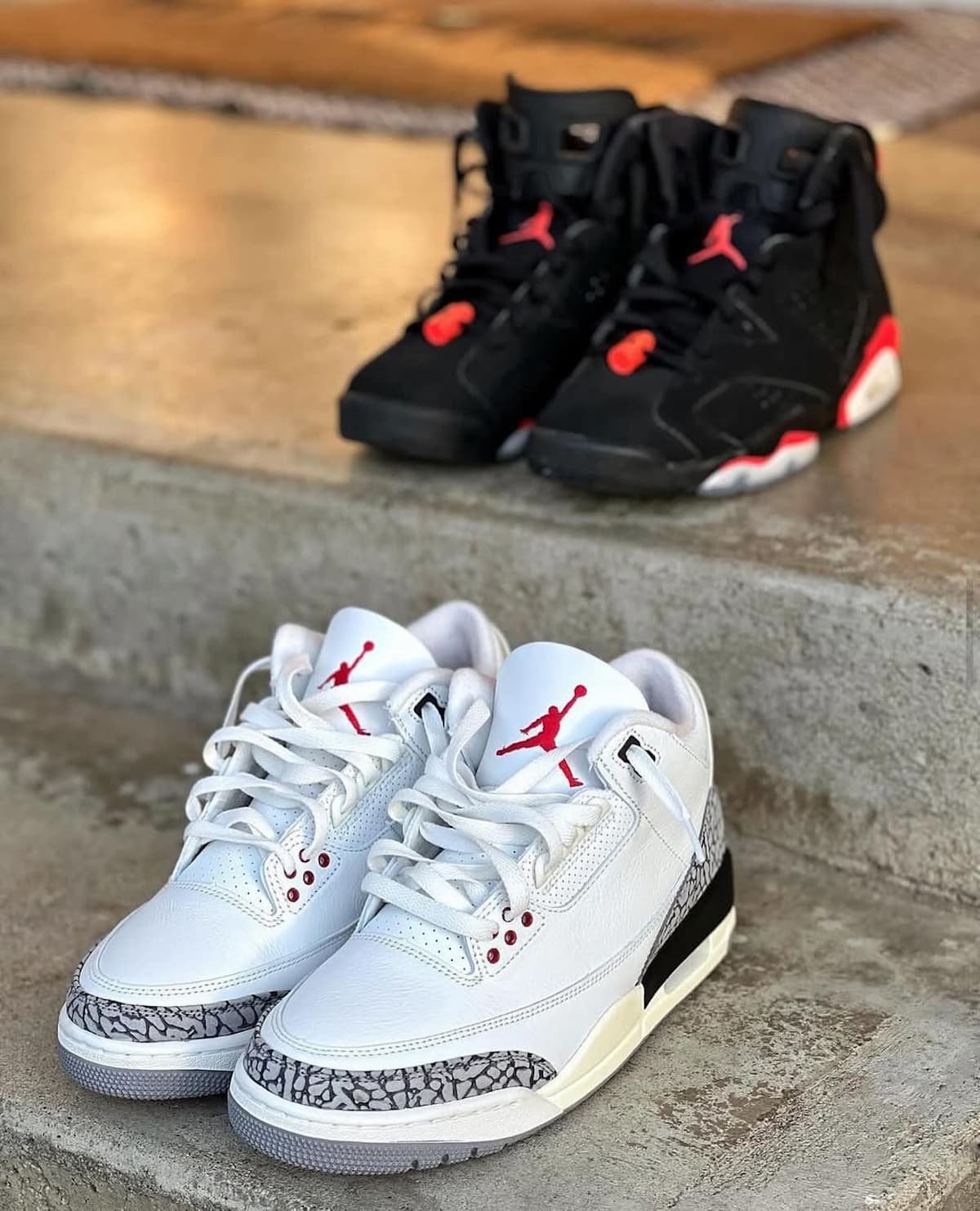 Air Jordan 3 Rero White Cement Reimagined @danthepharaoh