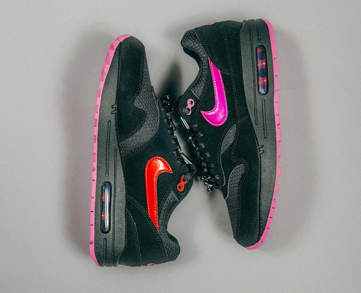 Nike Air Max 1 V Day 2025 Noire Black Pink HV2302-001 (1)