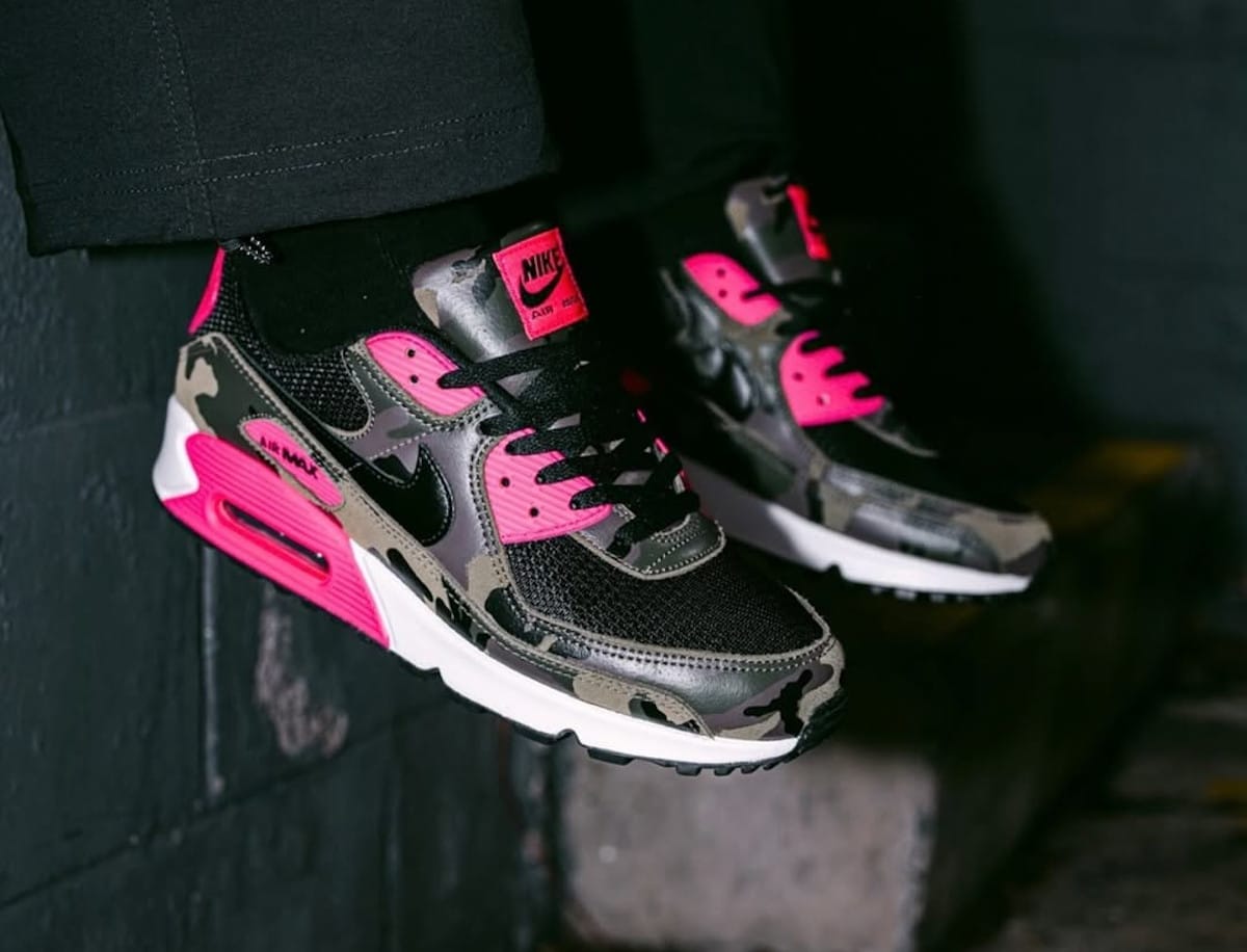 Nike Air Max 90 Pink Camo rose avec imprimé duck IF1721-300