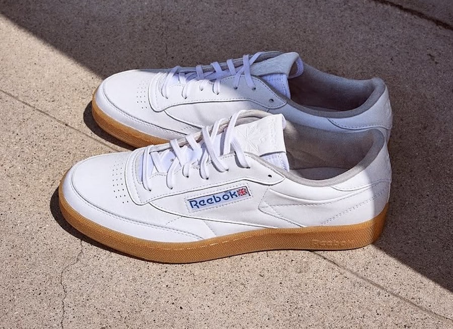 Reebok Club 85 40 ans White Gum (3)