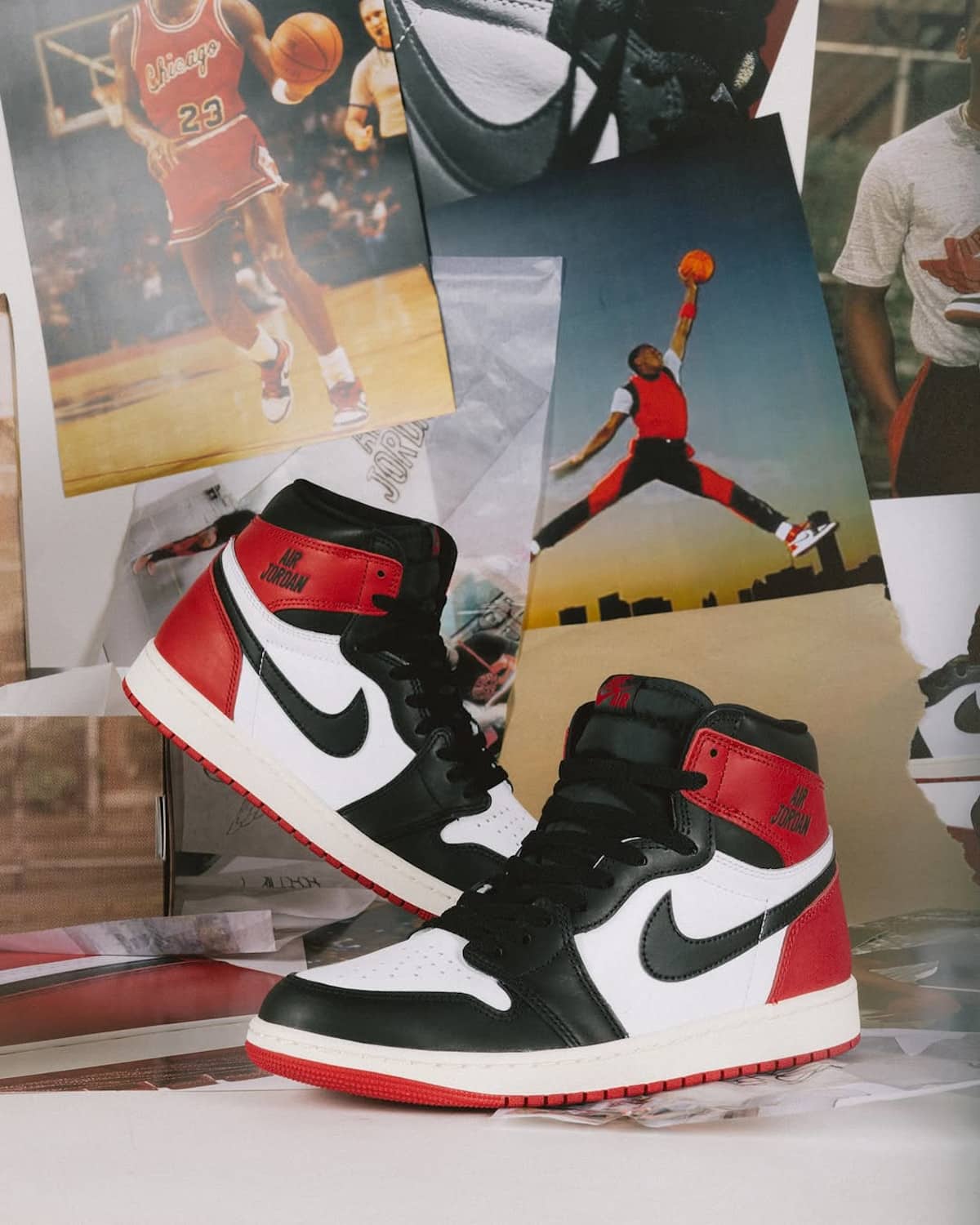 Réédition Air Jordan 1 Black Toe de 2025