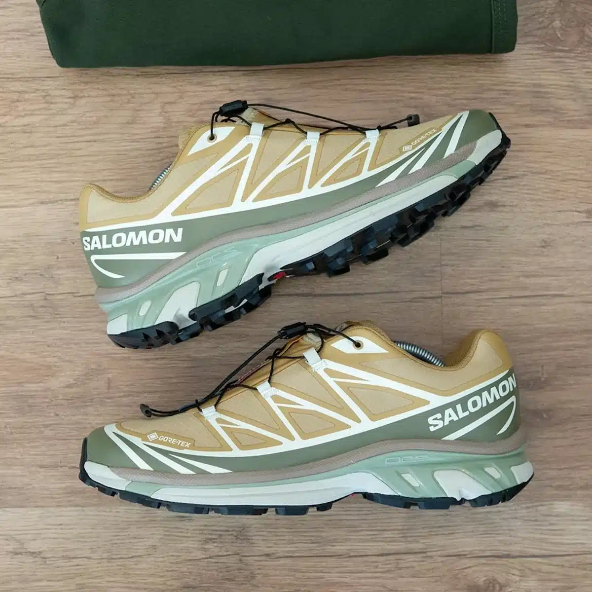 Salomon XT-6 Gore Tex Antelope Icicle Portabella @jaybeezishangintough